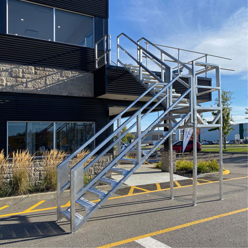 3-5 Step Telescopic Aluminum Smart Stairs Nuna Depot Inc.
