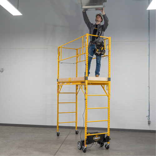 Syst&egrave;me de motorisation pour &eacute;chafaudage Climb-N-Go Nuna Depot Inc.