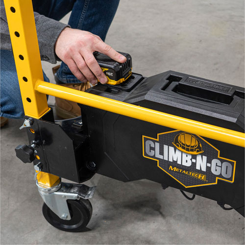 Syst&egrave;me de motorisation pour &eacute;chafaudage Climb-N-Go Nuna Depot Inc.