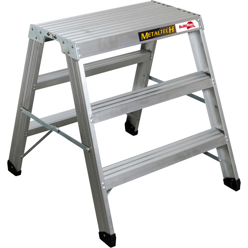 Portable Work-Stand Saw Horse, Aluminum Frame, 12-1/4" D x 36" H Nuna Depot Inc.