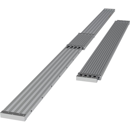 Planche de travail t&eacute;lescopique, 204" la x 12" pr, Capacit&eacute; de 250 lb, D&eacute;mont&eacute; Nuna Depot Inc.