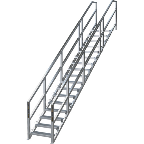 Syst&egrave;me d'escalier modulaire pour la construction de 17-21 marches SmartStairs, 157-1/2" ha Nuna Depot Inc.