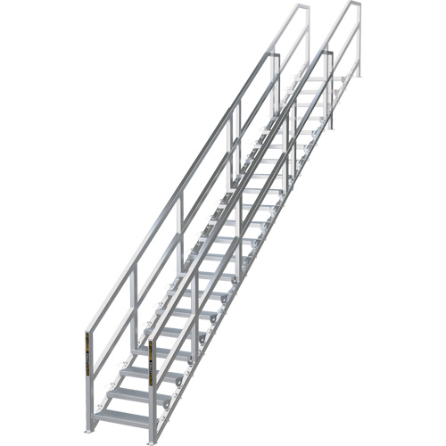 Syst&egrave;me d'escalier modulaire pour la construction de 17-21 marches SmartStairs, 157-1/2" ha Nuna Depot Inc.