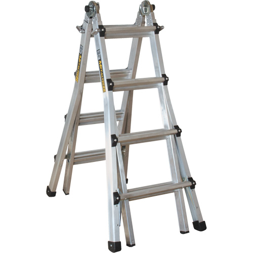 Telescoping Multi-Position Ladder, Aluminum, 300 lbs., CSA Grade 1A Nuna Depot Inc.