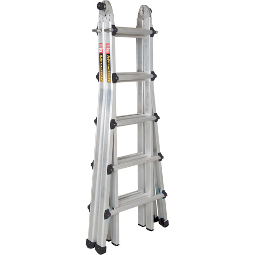 Telescoping Multi-Position Ladder, Aluminum, 300 lbs., CSA Grade 1A Nuna Depot Inc.