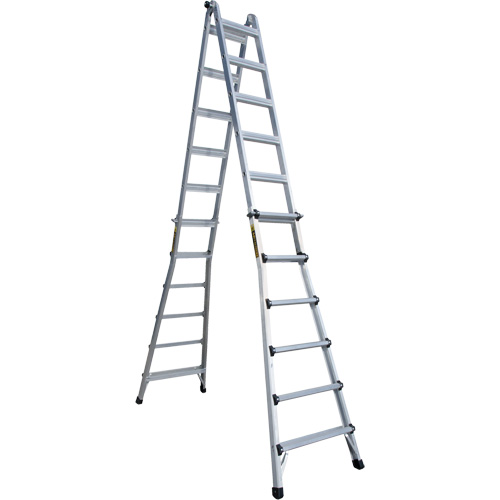 Telescoping Multi-Position Ladder, Aluminum, 300 lbs. Nuna Depot Inc.