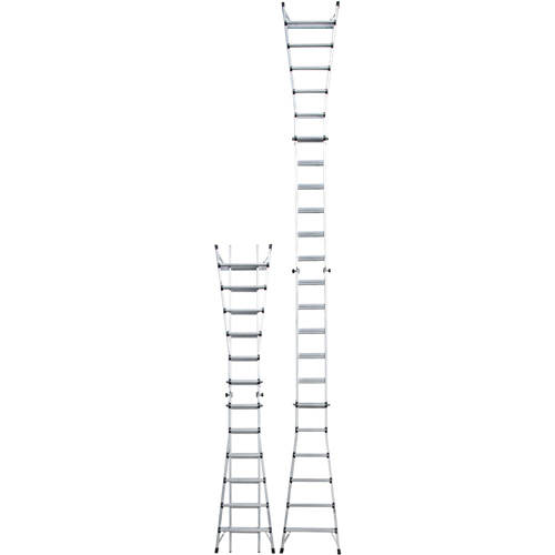 Telescoping Multi-Position Ladder, Aluminum, 300 lbs. Nuna Depot Inc.