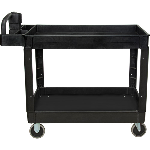 Utility Cart, 2 Tiers, 25-5/8" x 33-1/2" x 43-3/4", 550 lbs. Capacity Nuna Depot Inc.