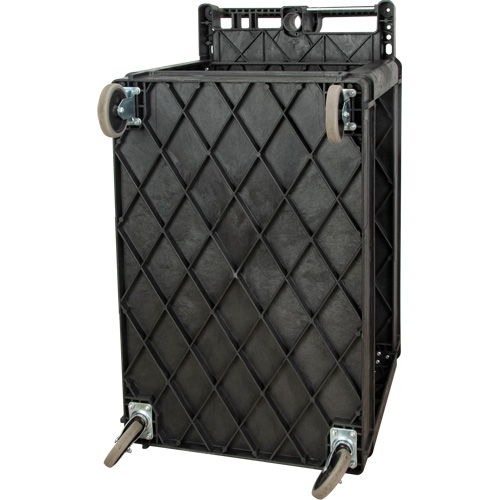 Utility Cart, 2 Tiers, 25-5/8" x 33-1/2" x 43-3/4", 550 lbs. Capacity Nuna Depot Inc.