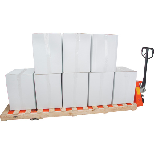 8' Long Fork Hydraulic Pallet Trucks, 96" L x 27" W, 4400 lbs. Capacity Nuna Depot Inc.