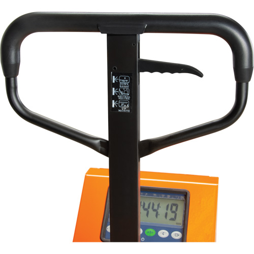 Transpalette &agrave; balance num&eacute;rique, 44,5" lo x 27,75" la, Capacit&eacute; de 4400 lb Nuna Depot Inc.