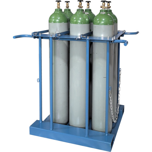 Support de rangement pour 6 cylindres pour chariot &eacute;l&eacute;vateur Nuna Depot Inc.