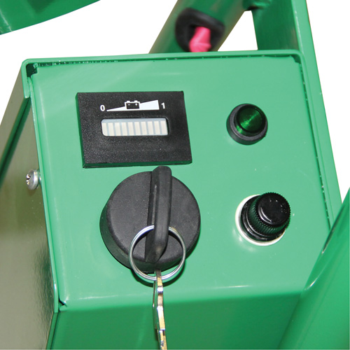 Powered Drum Hand Truck with Pneumatic Wheels Nuna Depot Inc.