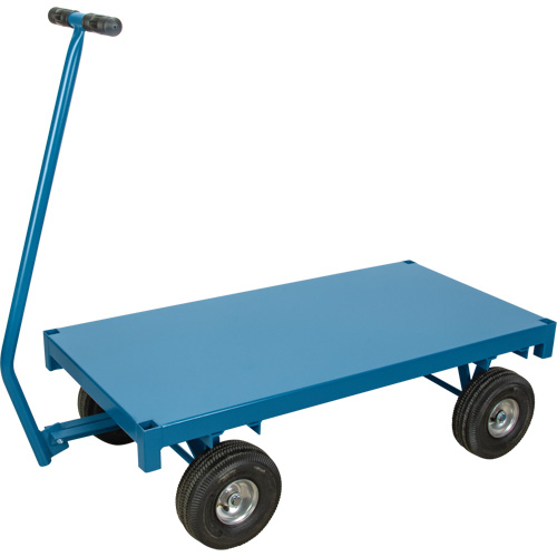 Chariot de ramassage &agrave; plateforme pour l'ext&eacute;rieur, 36" la x 72" la x Capacit&eacute; 1000 lb Nuna Depot Inc.