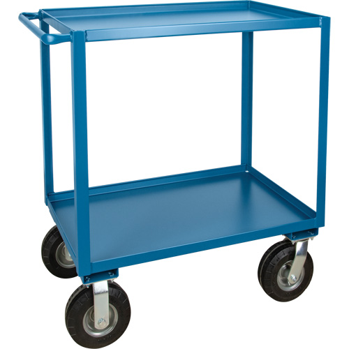 Outdoor Shelf Cart, 2 Tiers, 24" W x 39" H x 51" D, 1200 lbs. Capacity Nuna Depot Inc.