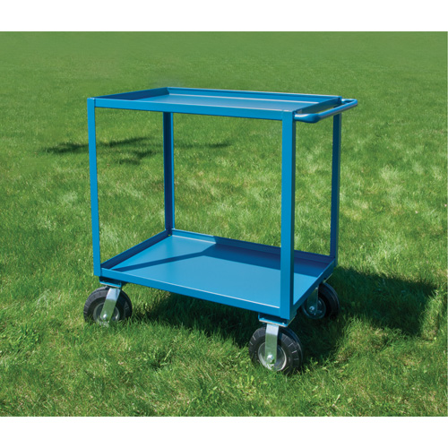 Outdoor Shelf Cart, 2 Tiers, 24" W x 39" H x 51" D, 1200 lbs. Capacity Nuna Depot Inc.