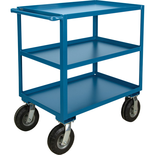 Outdoor Shelf Cart, 3 Tiers, 18" W x 39" H x 33" D, 1200 lbs. Capacity Nuna Depot Inc.