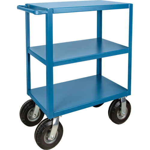 Outdoor Shelf Cart, 3 Tiers, 18" W x 39" H x 33" D, 1200 lbs. Capacity Nuna Depot Inc.