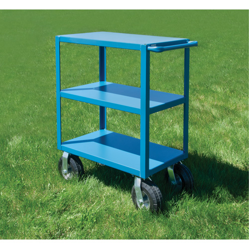 Outdoor Shelf Cart, 3 Tiers, 18" W x 39" H x 33" D, 1200 lbs. Capacity Nuna Depot Inc.