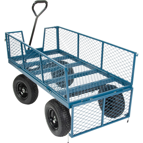 Wagon with Drop Sides, 24" W x 48" L, 800 lbs. Capacity Nuna Depot Inc.