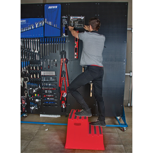 Industrial Step Stool, 2 Steps, 26" x 22-7/16" x 19-11/16" High Nuna Depot Inc.