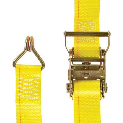 Tendeur d'arrimage logistique, Rochet, 2" la x 12' lo, Charge d'utilisation 500 lb (227 kg) Nuna Depot Inc.