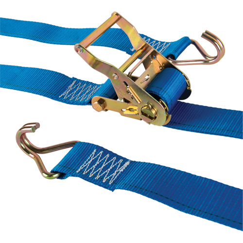 Heavy-Duty Utility Strap, J-Hook, 2" W x 20' L, 500 lbs. (227 kg) WLL Nuna Depot Inc.