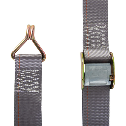 Ratchet Strap, Cam Buckle, 2" W x 16' L, 500 lbs. (227 kg) WLL Nuna Depot Inc.