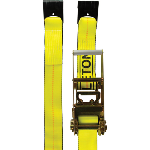 Tendeur d'arrimage pour treuil, Crochet plat, 3" , 30' , Charge d'utilisation max. 5400 lb (2449 kg) Nuna Depot Inc.