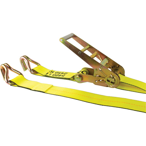 Tendeur d'arrimage pour treuil, Crochet en J, 3" , 30' , Charge d'utilisation max. 5400 lb (2449 kg) Nuna Depot Inc.