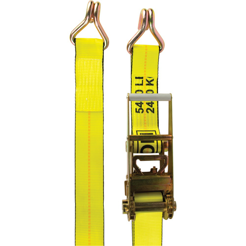 Tendeur d'arrimage pour treuil, Crochet en J, 3" , 30' , Charge d'utilisation max. 5400 lb (2449 kg) Nuna Depot Inc.
