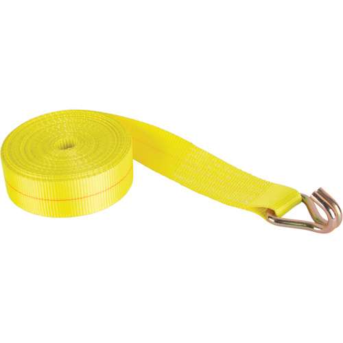 Tendeur d'arrimage logistique, Crochet en J, 2" , 30' , Charge d'utilisation max. 1670 lb (757 kg) Nuna Depot Inc.