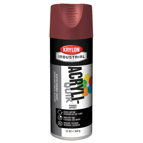 Laque industrielle Acryli-Quik, Brun roux, Tr&egrave;s mat, 12 oz, Canette a&eacute;rosol Nuna Depot Inc.