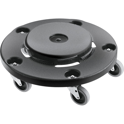 Brute&reg; Dolly, Polyethylene, Black, Fits: 20 - 55 US Gal. Nuna Depot Inc.