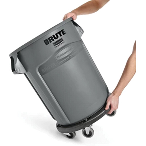 Brute&reg; Dolly, Polyethylene, Black, Fits: 20 - 55 US Gal. Nuna Depot Inc.
