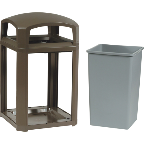 Cadre pour contenant Landmark Series Classique a/enveloppe rigide, Acier galvanis&eacute;, 35 gal. US Nuna Depot Inc.