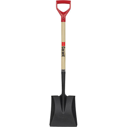 Square Point Shovel, Wood, Tempered Steel Blade, D-Grip Handle, 43-1/2" Long Nuna Depot Inc.