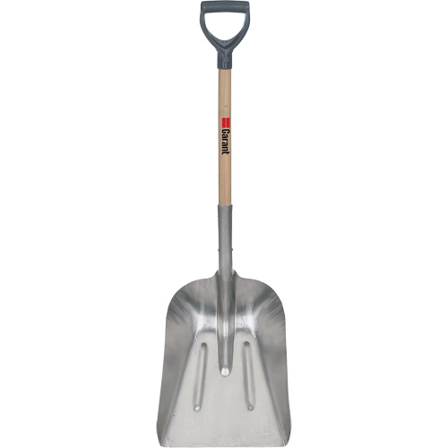 #8 Grain Scoop Shovel, Wood, Aluminum Blade, D-Grip Handle, 29" Length Nuna Depot Inc.