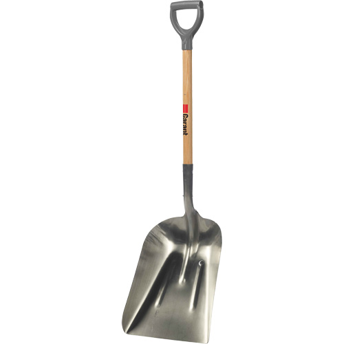 Grain Scoop #8, Wood, Aluminum Blade, D-Grip Handle Nuna Depot Inc.