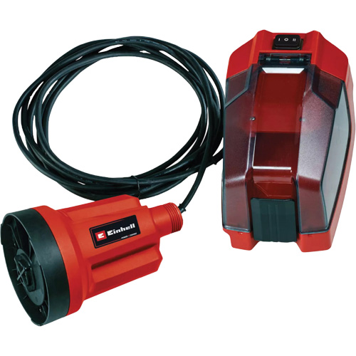 Pompe submersible pour eau propre sans fil (outil seulement), 18 V, 1188 gal./h Nuna Depot Inc.