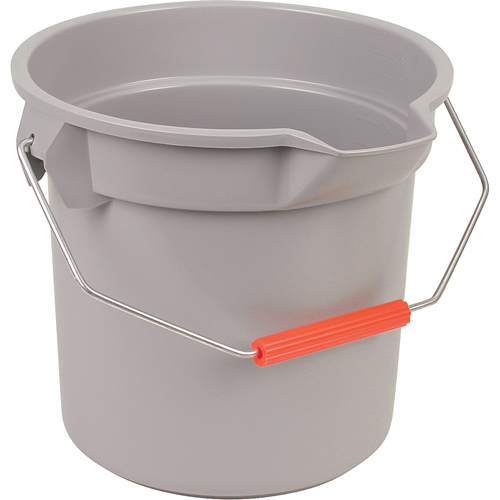 Seau Brute, Capacit&eacute; de 3.5 gal. US (14 pintes), Gris Nuna Depot Inc.