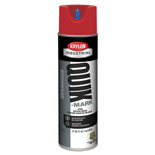 Industrial Quik-Mark Solvent-Based Inverted Marking Paint, 17 oz., Aerosol Can Nuna Depot Inc.