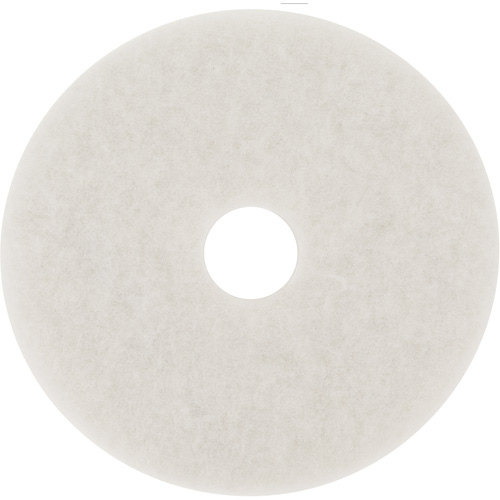 Tampon de polissage pour planchers, 19", Polissage, Blanc Nuna Depot Inc.