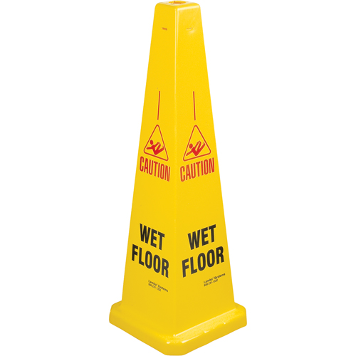 C&ocirc;nes de d&eacute;viation  Wet Floor , Anglais avec pictogramme Nuna Depot Inc.