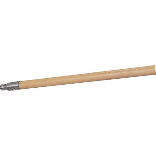 Structural Foam Push Broom Handle, Wood, ACME Threaded Tip, 15/16" Diameter, 60" Length Nuna Depot Inc.