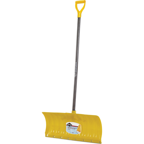 Alpine Snow Pusher, Polypropylene Blade, D-Grip Handle, 26" W Nuna Depot Inc.