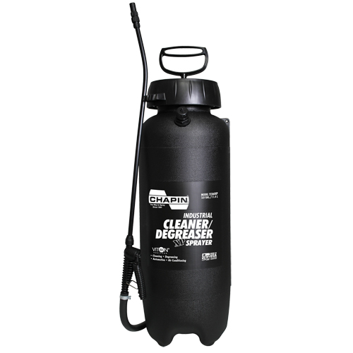 Industrial Viton Cleaner & Degreaser Sprayer, 3 gal. (11.36 L), Plastic/Polyethylene, 18" Wand Nuna Depot Inc.