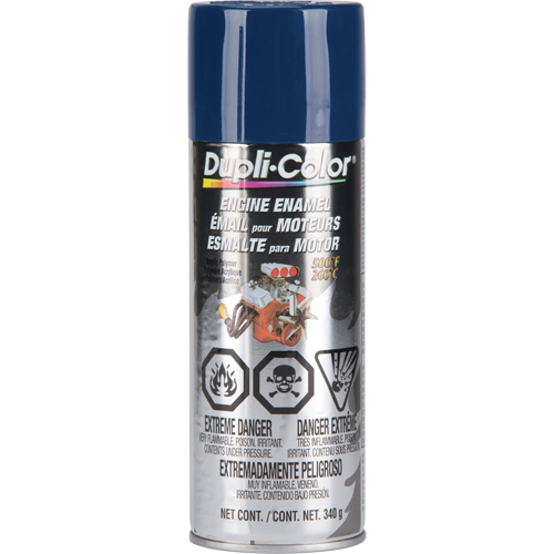 Peinture &agrave; &eacute;mail avec c&eacute;ramique pour moteur, Bleu Ford, Brillant, 12 oz, Canette a&eacute;rosol Nuna Depot Inc.