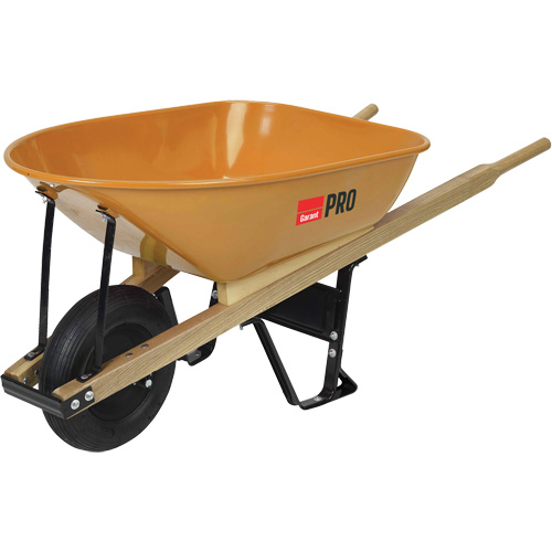 Pro Heavy-Duty Wheelbarrow, 6 cu. ft., Steel Tray Nuna Depot Inc.