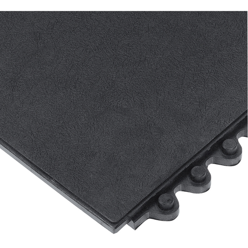 24/Seven&reg; Matting, Rubber, 3' W x 3' L, 5/8" Thick, Black Nuna Depot Inc.
